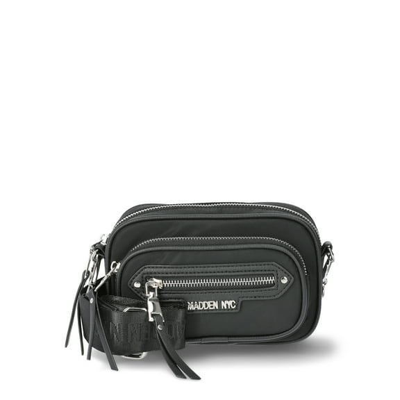 Madden NYC Women's Convertible Camera Bag, Black