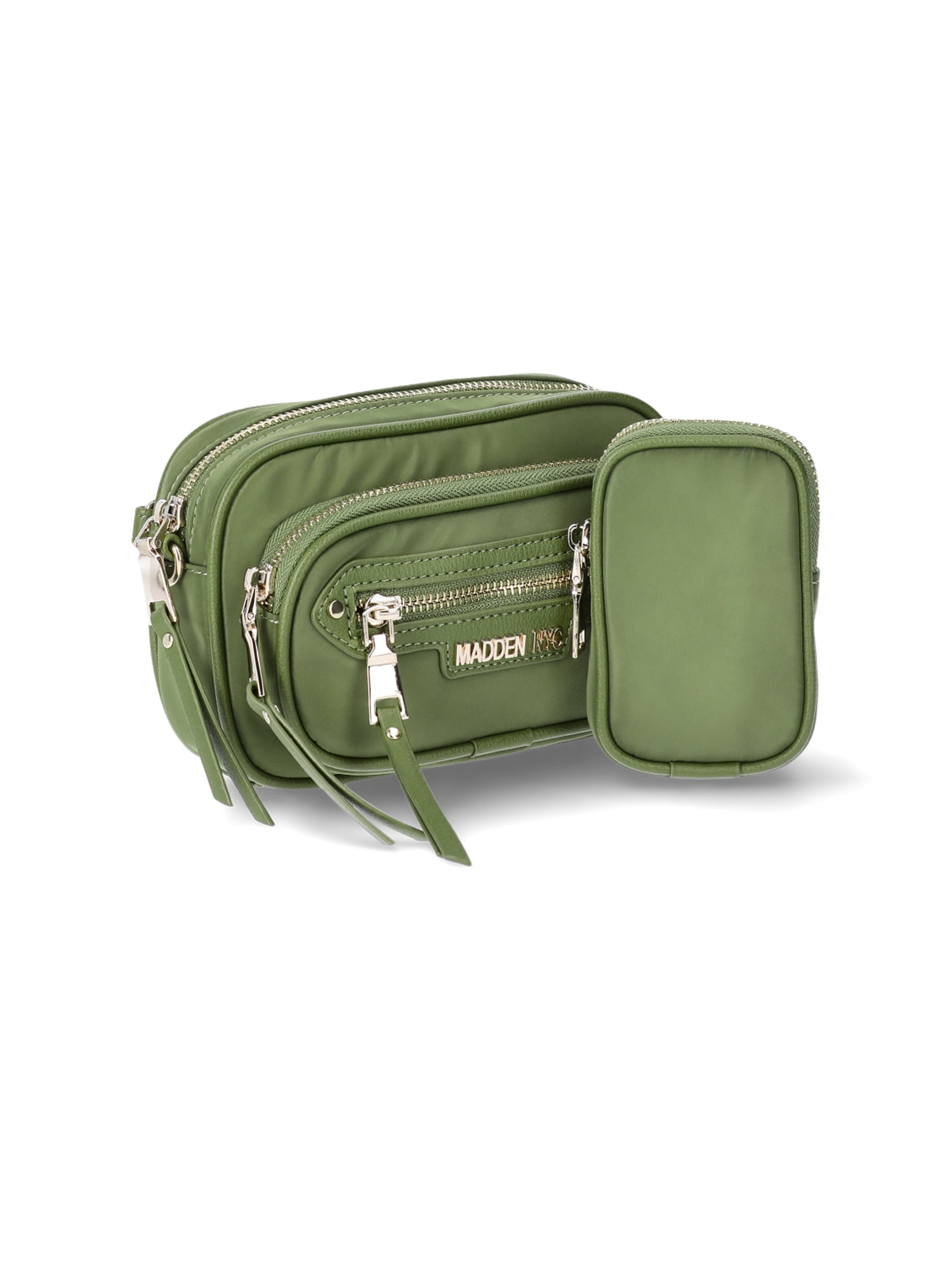 Madden NYC Women's Mini Front Pocket Convertible Bag, Olive