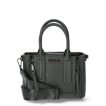 Madden NYC Women's Mini Zipper Satchel with Embellished Pouch