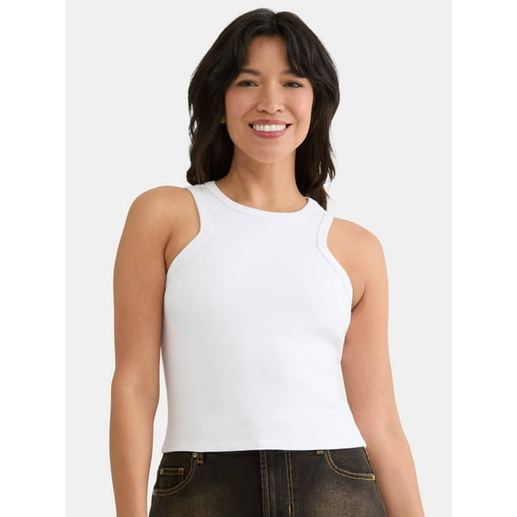 Madden NYC Women's Mitered Armhole Tank Top, Sizes XXS-XXL