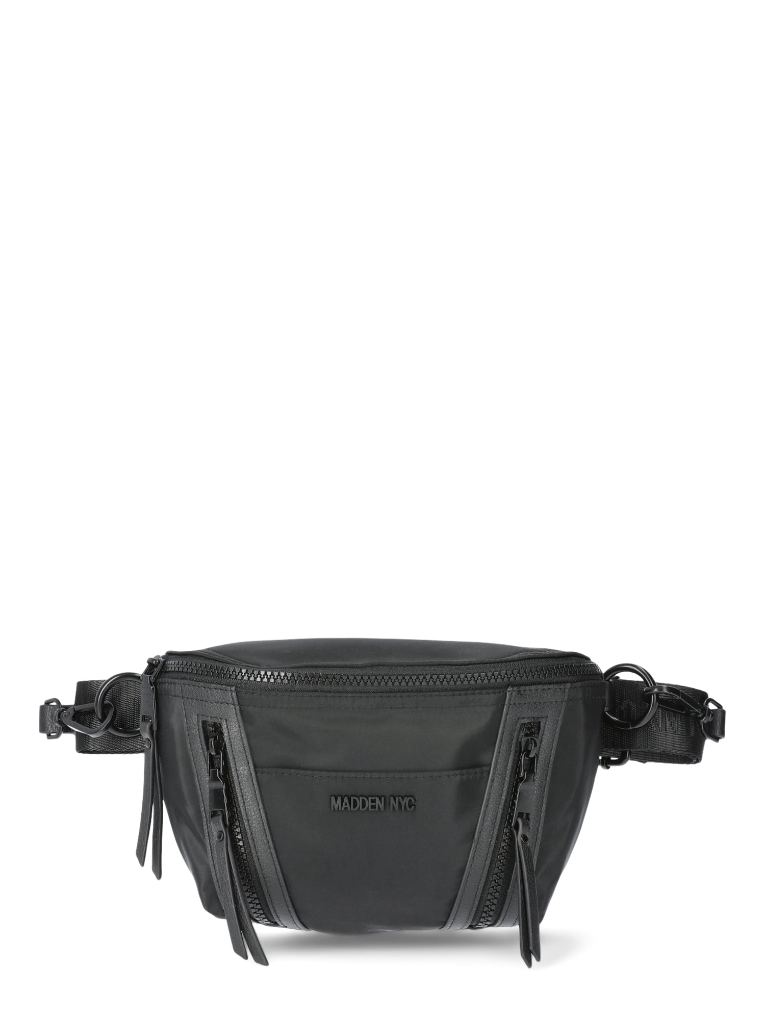 送料無料商品の通販 Multi Women's NYC Madden Zipper Black Pouch, with Pack Fanny バッグ