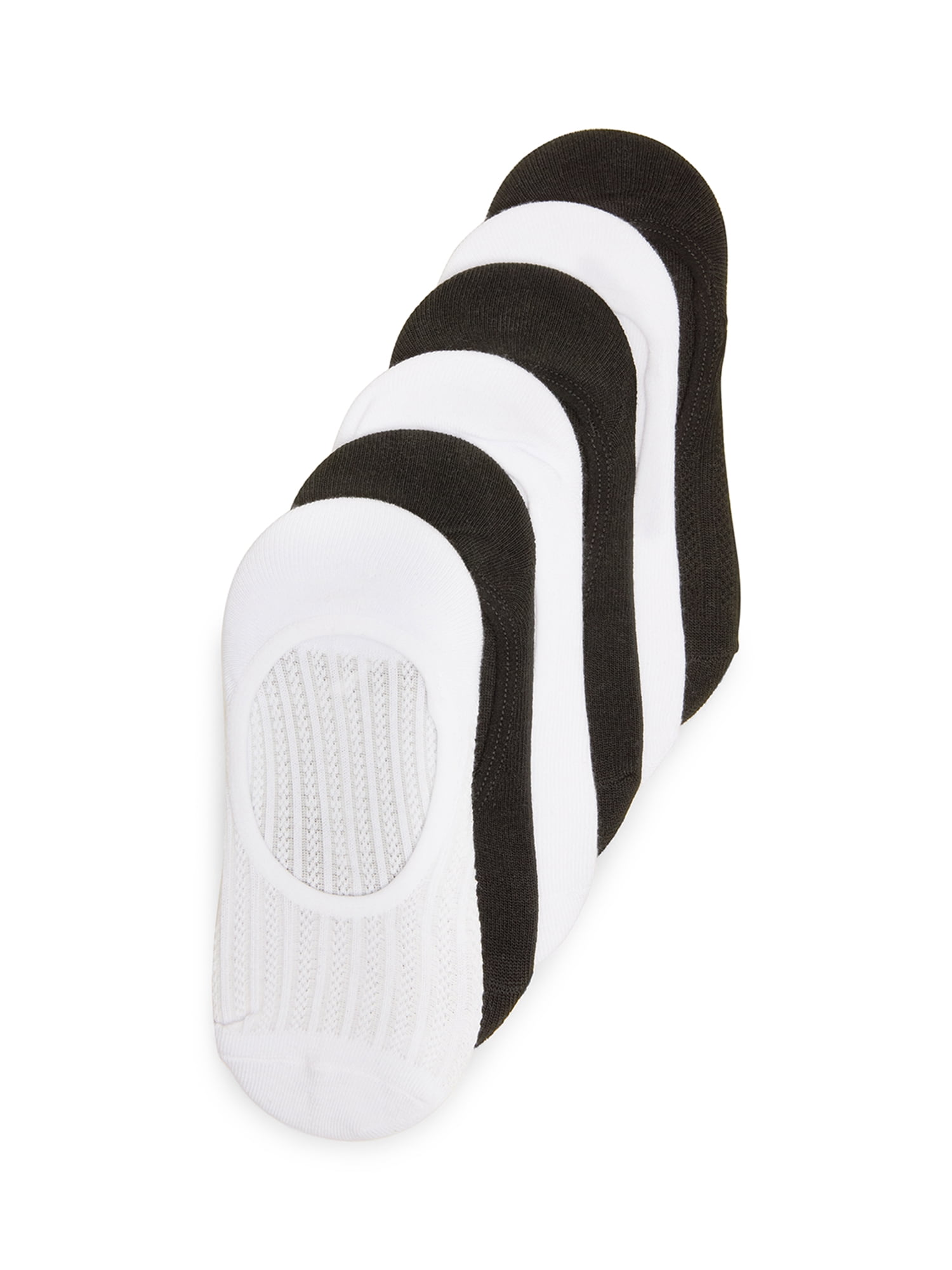 Madden NYC Women's No-Show Liners, 6-Pack, Fits Shoe Size 5-10