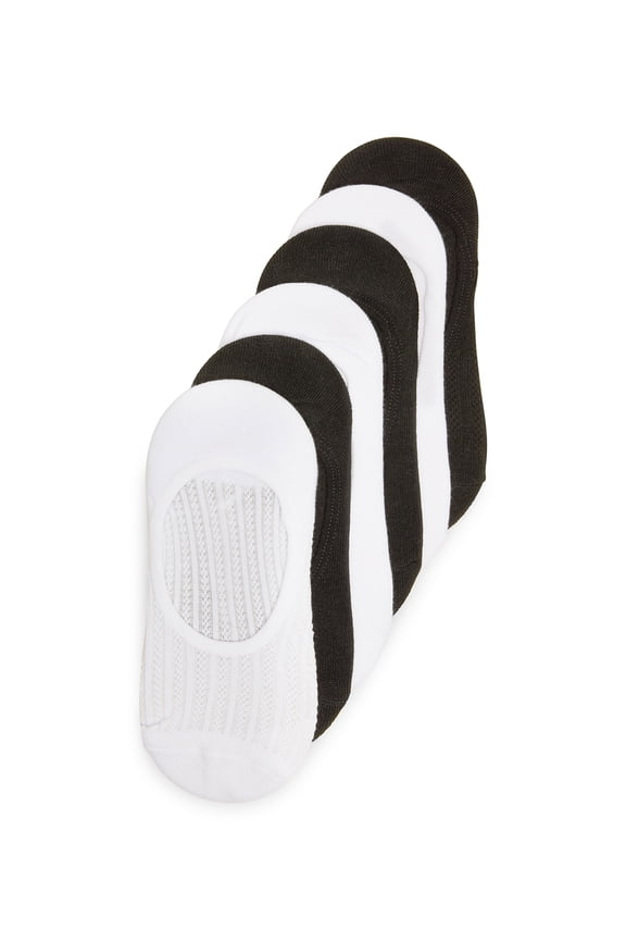 Women's No-Show Liners, 6-Pack, Fits Shoe Size 5-10