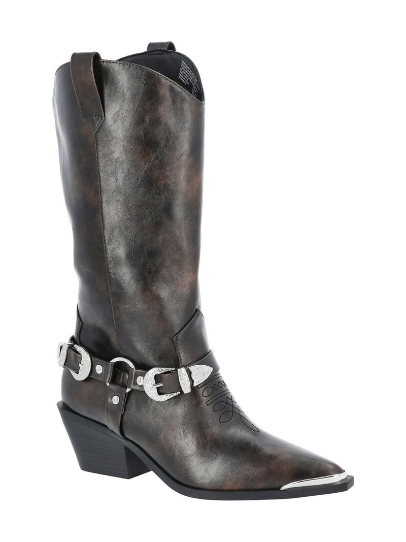 Madden NYC Women's Novelty Western Boots