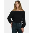 thumbnail image 1 of Madden NYC Women's Off the Shoulder Sweater, 1 of 5