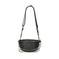 thumbnail image 1 of Madden NYC Women's Faux Pearl and Chain Fannypack, Black, 1 of 4