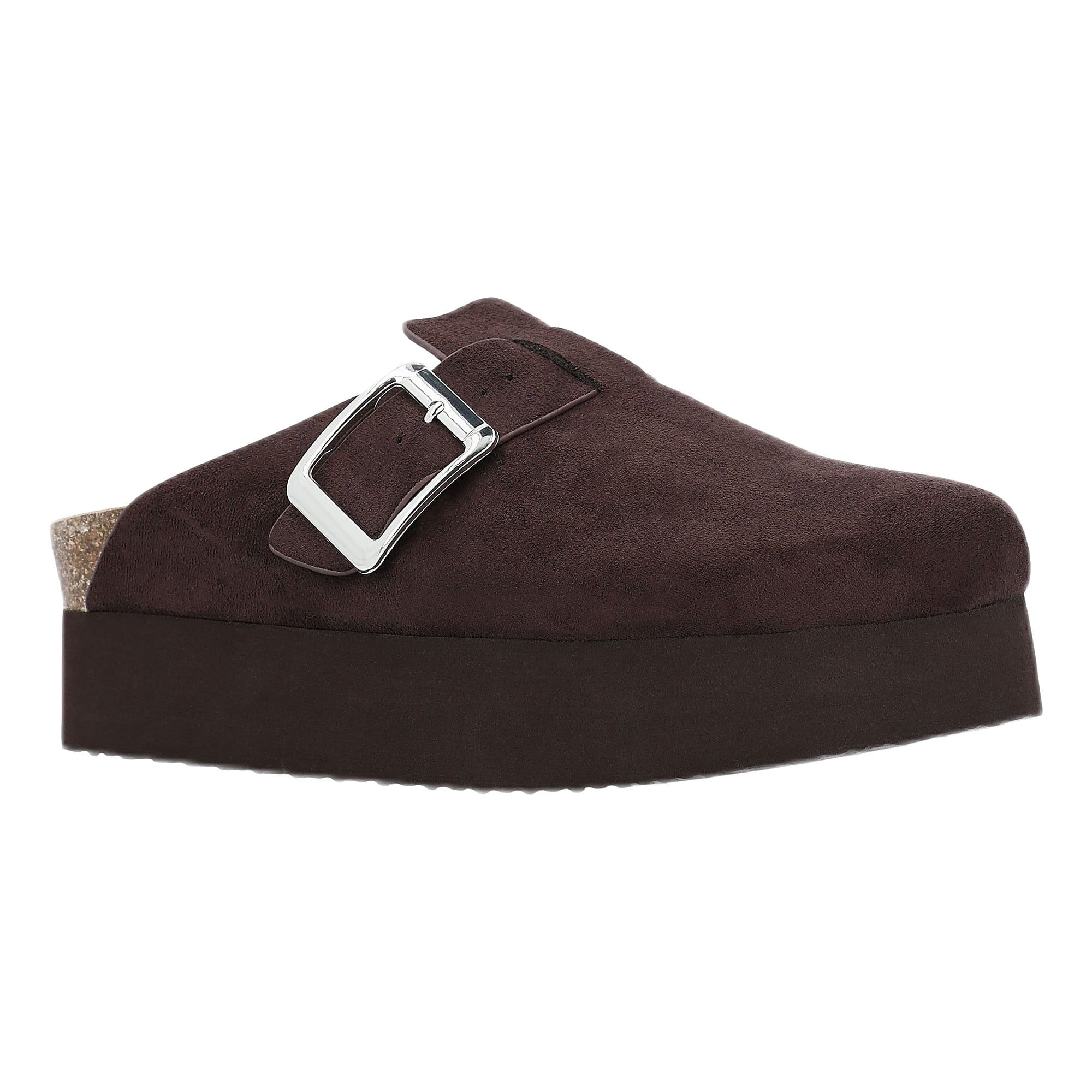 Madden NYC Women's Buckle Platform Clogs