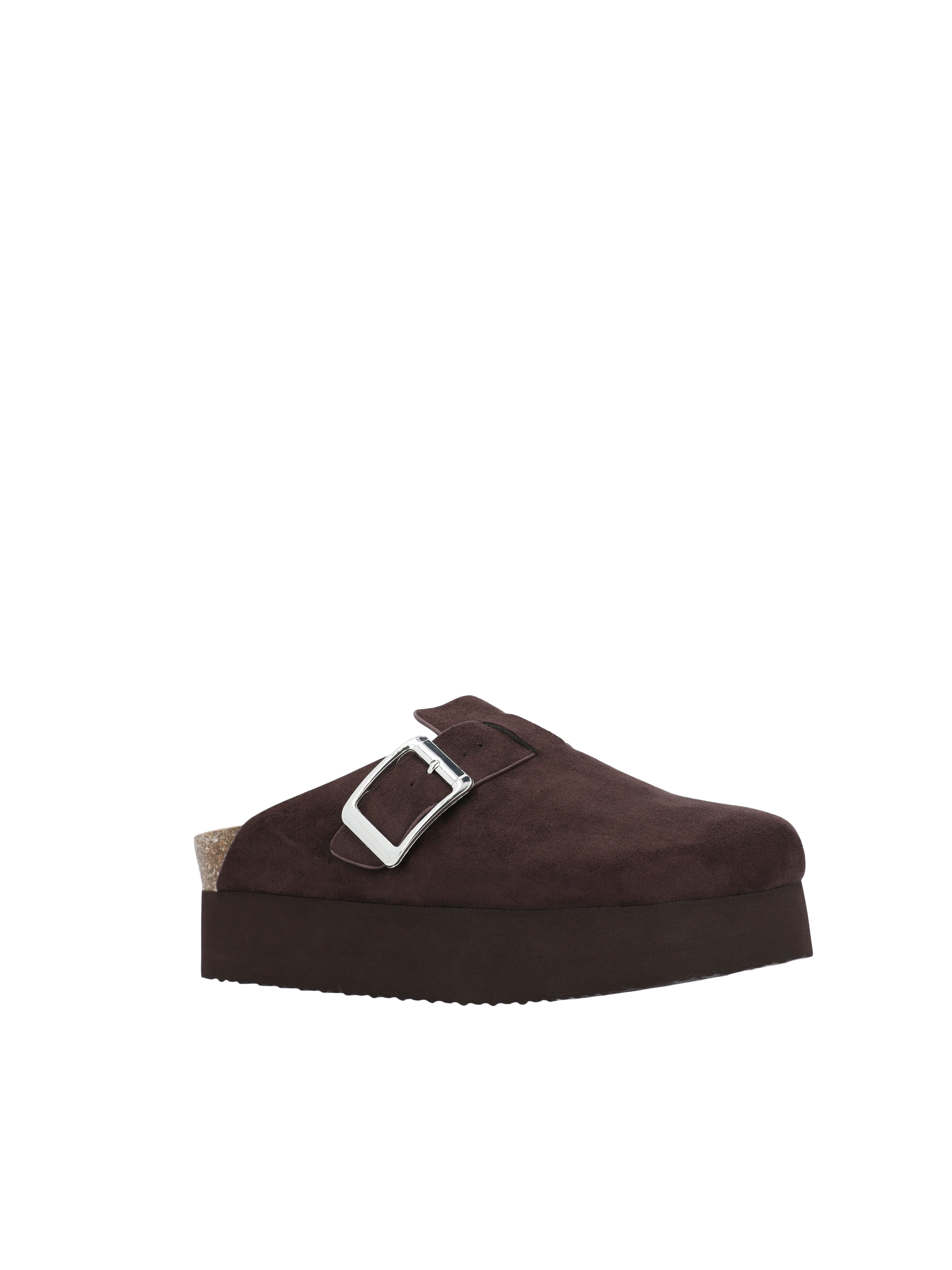 Madden NYC Women's Buckle Platform Clogs