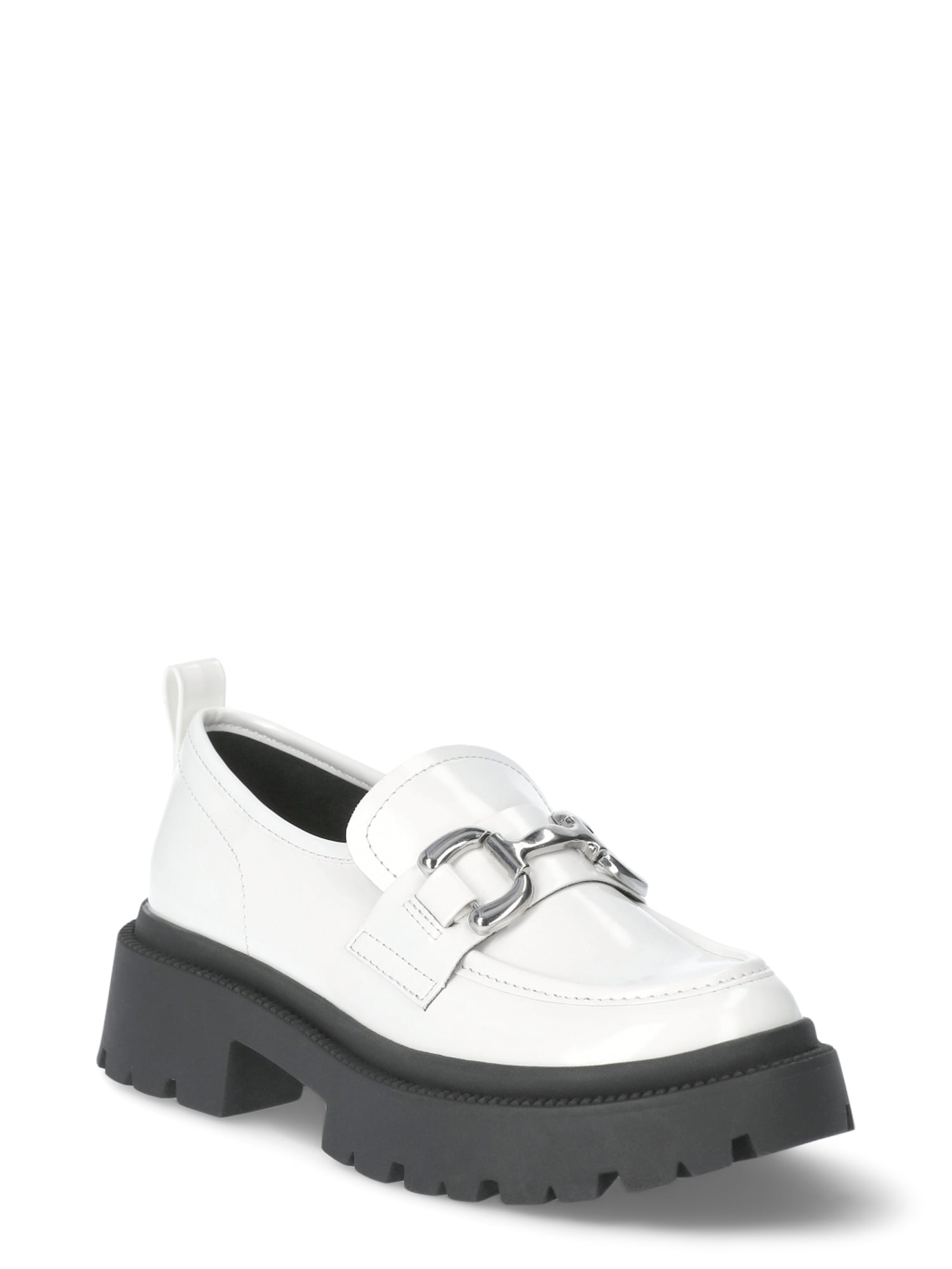 Madden NYC Womens Platform Lug Sole Loafers