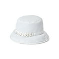 thumbnail image 1 of Madden NYC Women’s Puffer Bucket Hat with Chain Detail, 1 of 3