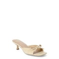 thumbnail image 1 of Madden NYC Women’s Raffia Kitten Heel Sandals, 1 of 5