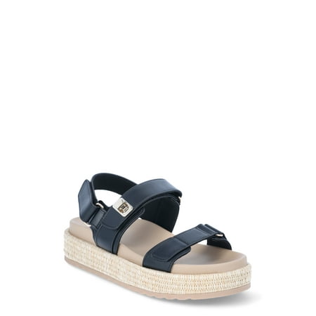 Madden NYC Women's Raffia Platform Sandals