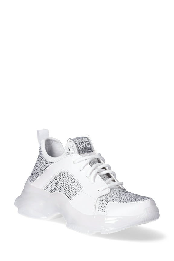 Women's Rhinestone Athletic Sneakers