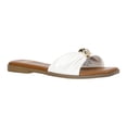 thumbnail image 1 of Madden NYC Women's Ruched Slide Sandals, 1 of 6