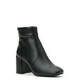 Madden NYC Women's Side Zip Heeled Bootie