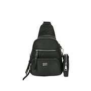 Madden NYC Women's Core Sling Bag, Black
