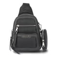 thumbnail image 1 of Madden NYC Women's Sling Bag with Pouch, Black, 1 of 5