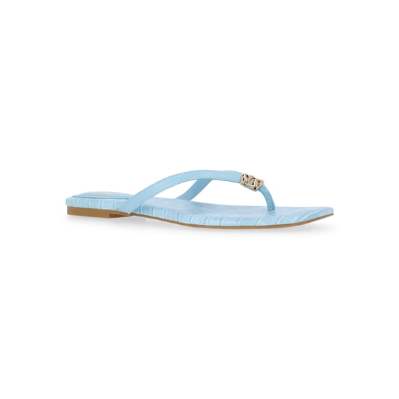 Madden NYC Women's Square Flip Flops