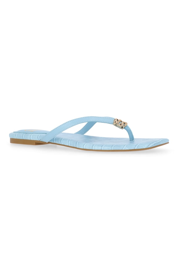 Women's Square Flip Flops