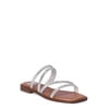 Madden NYC Women's Strappy Bling Flat Sandals