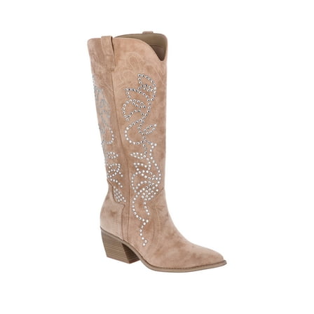 Madden NYC Women's Studded Western Boots