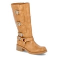 thumbnail image 1 of Madden NYC Women's Faux Leather Tall Moto Boots, 1 of 5