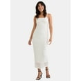 thumbnail image 1 of Madden NYC Women's Textured Lace Midi Dress, Sizes XXS-XXL, 1 of 4