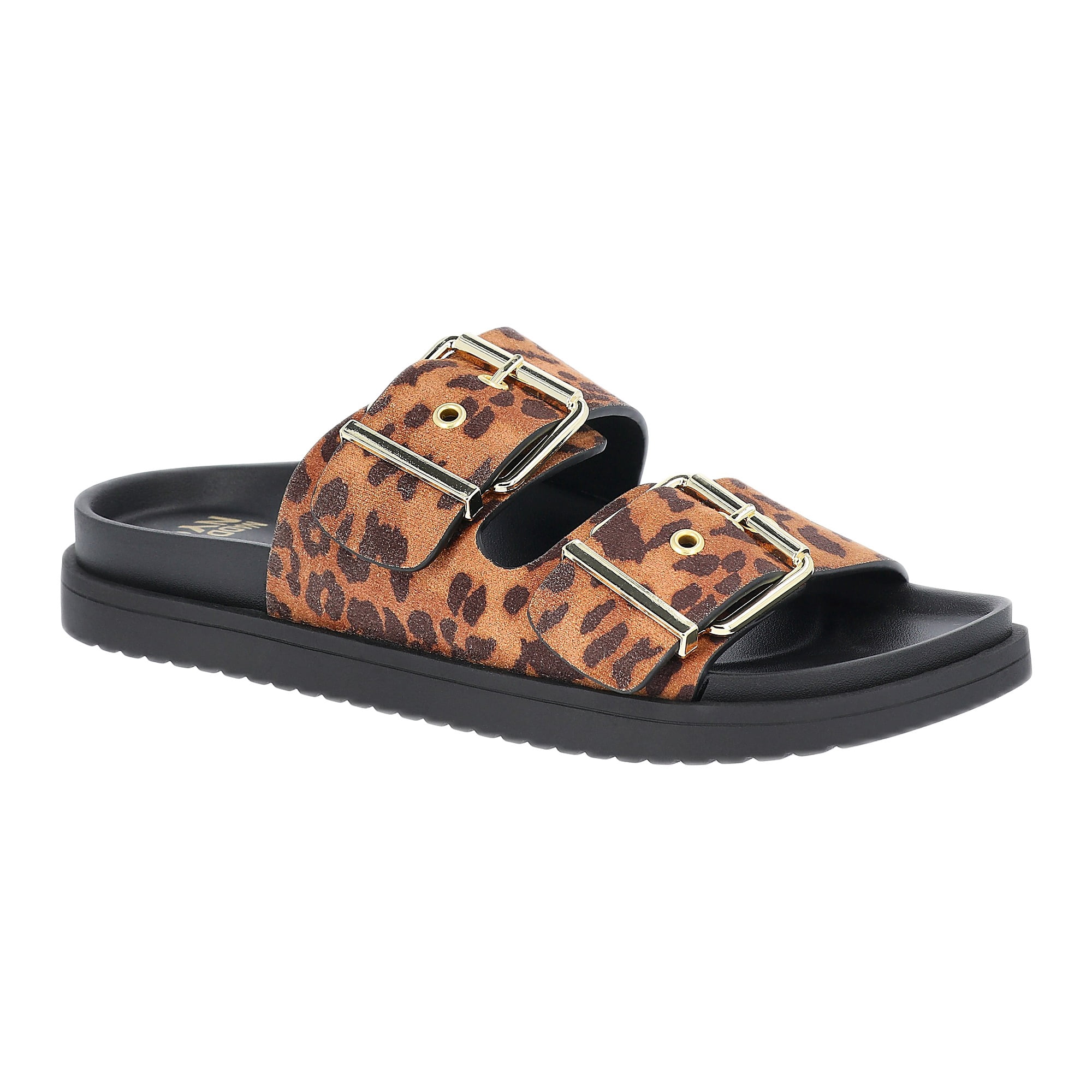 Madden NYC Women's Two Strap Footbed Sandal