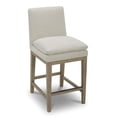 thumbnail image 1 of Maddie Home 26" Modern Fabric Upholstered Counter Stool in Cream, 1 of 5