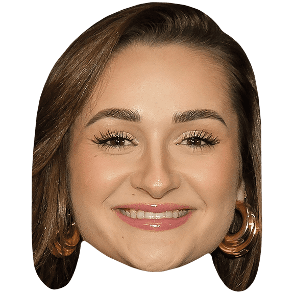 Maddie Jepson (Brown Hair) Flat Cardboard Face