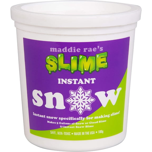 Maddie Rae's Instant Snow XL Pack- Makes 5 GALLONS of Fake Artificial Snow- Best Powder for Cloud Slime