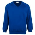 thumbnail image 1 of Maddins Childrens Big Girls Colorsure V-Neck Sweatshirt / Schoolwear, 1 of 2