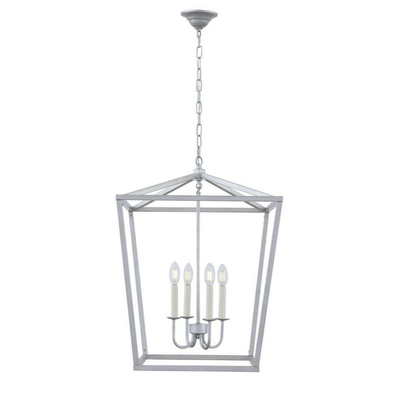 Maddox 4 light Vintage Gold pendant