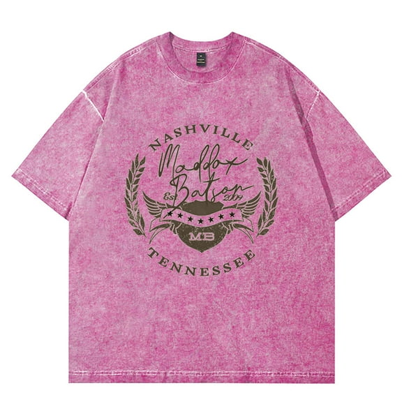 Maddox Batson 2009 Wash T-Shirts Streetwear Top Cosplay Unisex Fashion Cotton Short Sleeve Tee