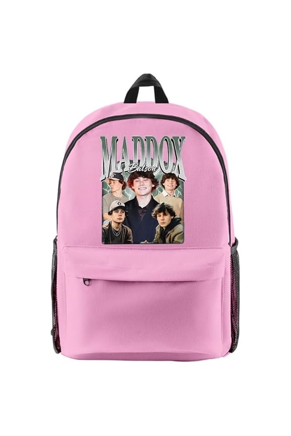 Maddox Batson 2025 Backpack Casual Trend Daypack Hip Hop Travel Bag Fashion Zipper Bag