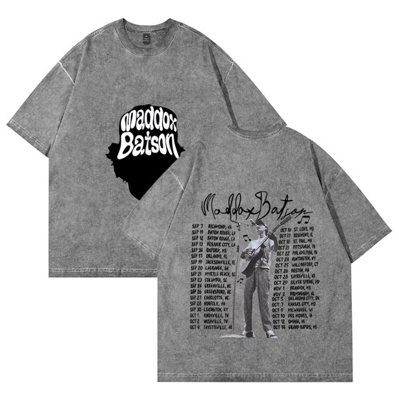 Maddox Batson 2025 Tour Merch Tee Merch Men Women Tshirt Trendy Streetwear