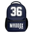 thumbnail image 1 of Maddox Batson 36 Logo Backpack Casual Packsack Women Men Outdoor Rucksack Travel Bag, 1 of 3