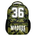 thumbnail image 1 of Maddox Batson 36 Logo Backpack Casual Packsack Women Men Outdoor Rucksack Travel Bag, 1 of 3