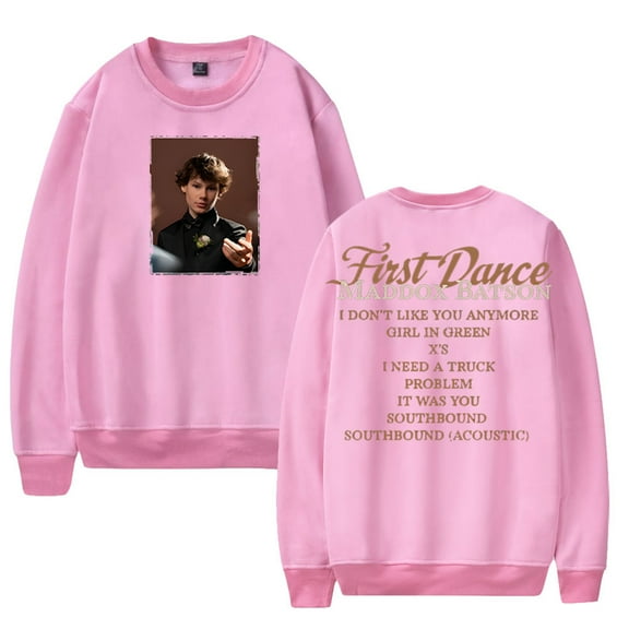 Maddox Batson First Dance 2025 Road To Indio Tour Crewneck Long Sleeve Streetwear Women Men Sweatshirt