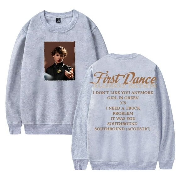 Maddox Batson First Dance 2025 Road To Indio Tour Crewneck Long Sleeve Streetwear Women Men Sweatshirt
