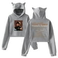 thumbnail image 1 of Maddox Batson First Dance Merch Hoodie Cat Ears Hooded Sweatshirt Long Sleeve Crop Top Women's Clothes, 1 of 3
