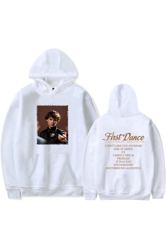 Maddox Batson First Dance Merch Hoodie Pockets Drawstring Unisex Hooded Sweatshirt Fashion Clothing