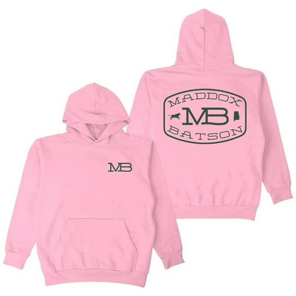 Maddox Batson Hoodie MB Logo Long Sleeve Streetwear Women Men Hooded Sweatshirts