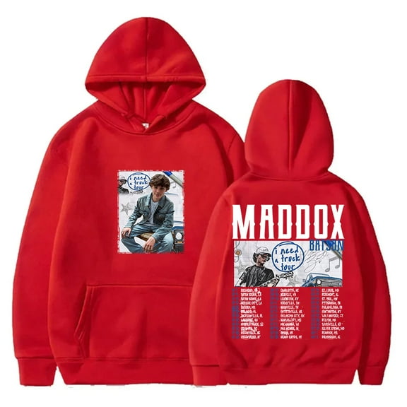 Maddox Batson I Need A Truck Merch Hoodies Streetwear Cosplay Unisex Fashion Long Sleeve Sweatshirts