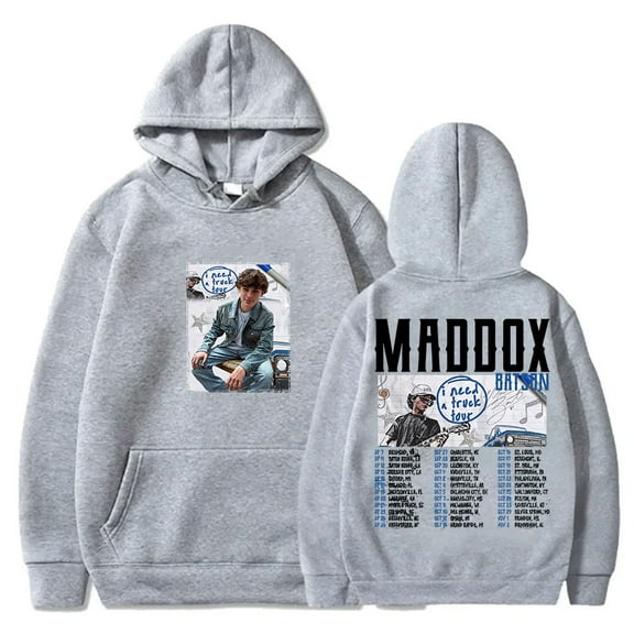Maddox Batson I Need A Truck Merch Hoodies Streetwear Cosplay Unisex Fashion Long Sleeve Sweatshirts
