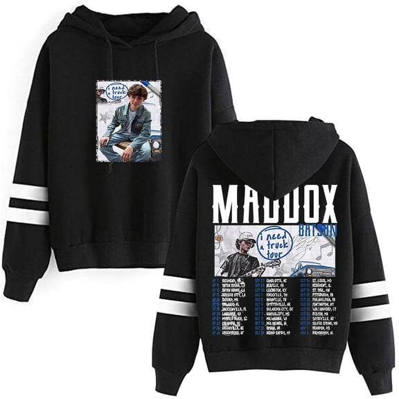 Maddox Batson I Need A Truck Merch Pullovers Pocketless Parallel Bars Sleeve Streetwear Sweatshirts