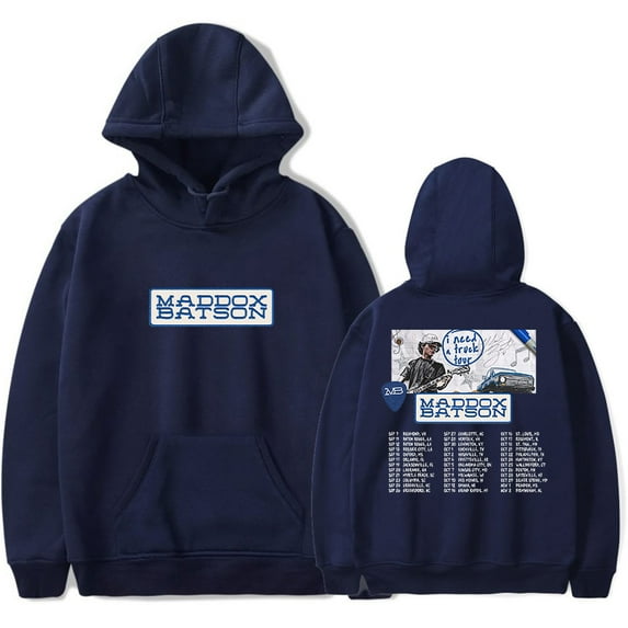 Maddox Batson I Need A Truck Tour Hoodie Unisex Sweatshirt Long Sleeve Pullover Fashion Clothes