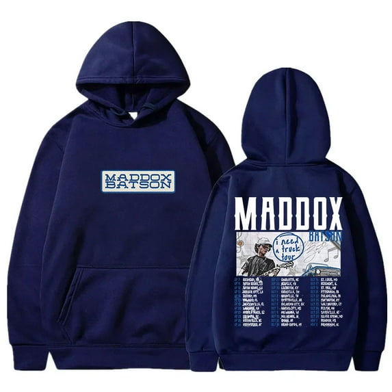 Maddox Batson I Need A Truck Tour Hoodies Streetwear Cosplay Unisex Fashion Long Sleeve Sweatshirts