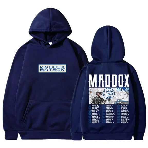 Maddox Batson I Need A Truck Tour Hoodies Streetwear Cosplay Unisex Fashion Long Sleeve Sweatshirts