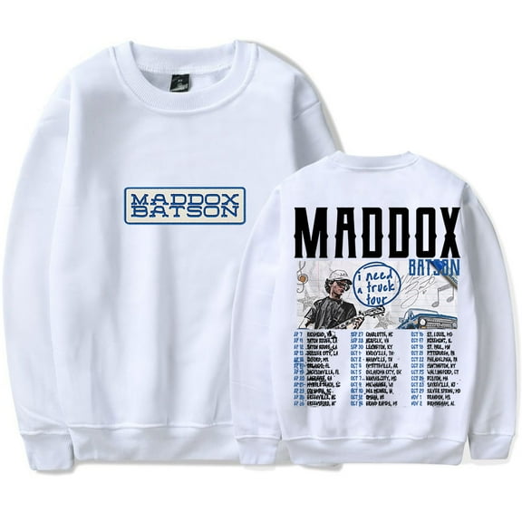 Maddox Batson I Need A Truck Tour Long Sleeve Tee Cosplay Unisex Fashion Crewneck Sweatshirts Tops